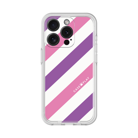 Premium Panel［ Big Stripe - Purple × Pink ］