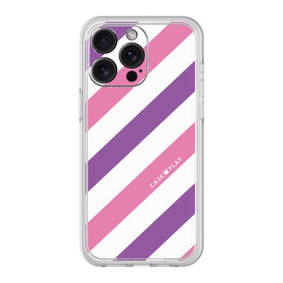 Premium Panel［ Big Stripe - Purple × Pink ］