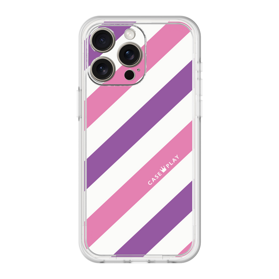 Premium Panel［ Big Stripe - Purple × Pink ］