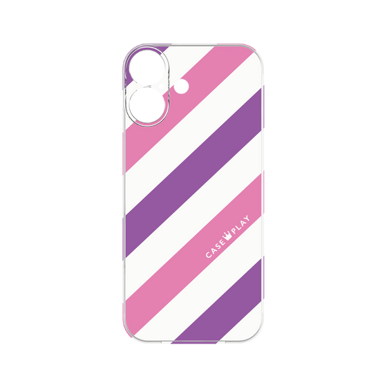 Premium Panel［ Big Stripe - Purple × Pink ］