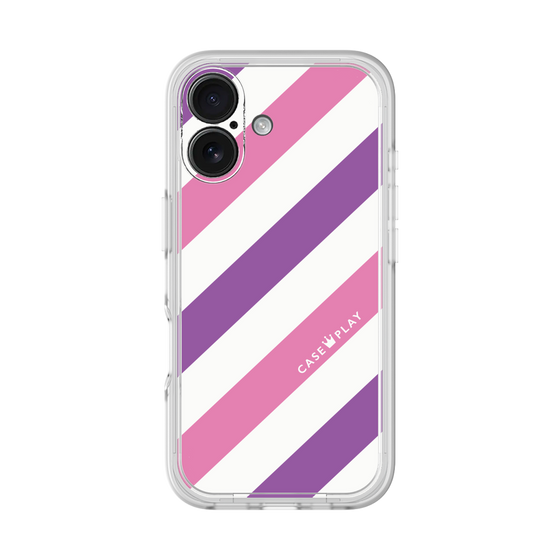 Premium Panel［ Big Stripe - Purple × Pink ］