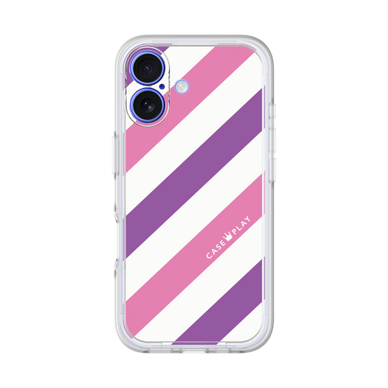 Premium Panel［ Big Stripe - Purple × Pink ］