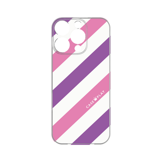 Premium Panel［ Big Stripe - Purple × Pink ］