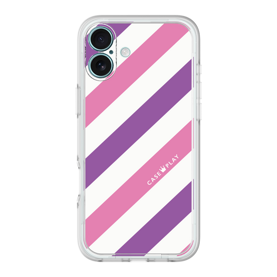 Premium Panel［ Big Stripe - Purple × Pink ］