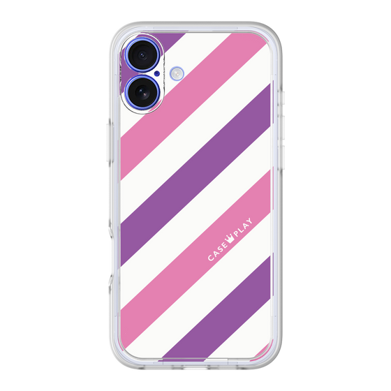 Premium Panel［ Big Stripe - Purple × Pink ］