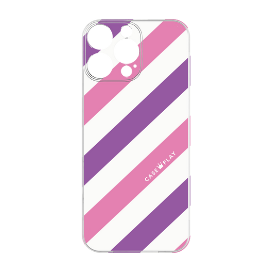 Premium Panel［ Big Stripe - Purple × Pink ］