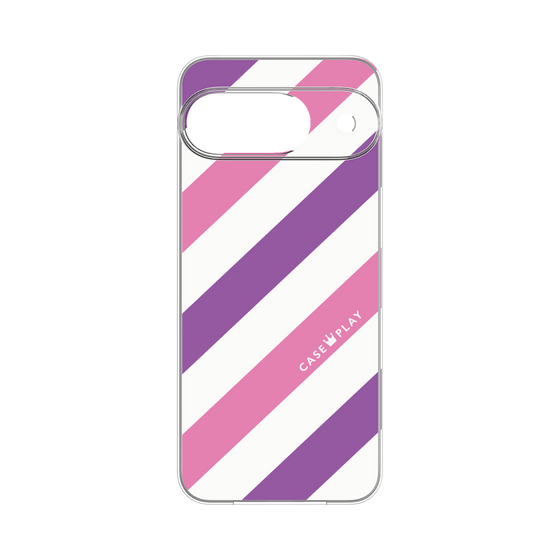 Premium Panel［ Big Stripe - Purple × Pink ］
