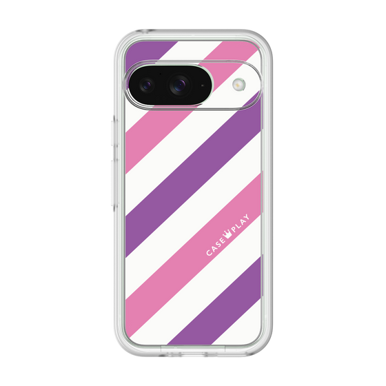 Premium Panel［ Big Stripe - Purple × Pink ］