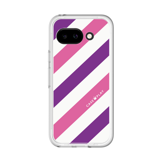 Premium Panel［ Big Stripe - Purple × Pink ］