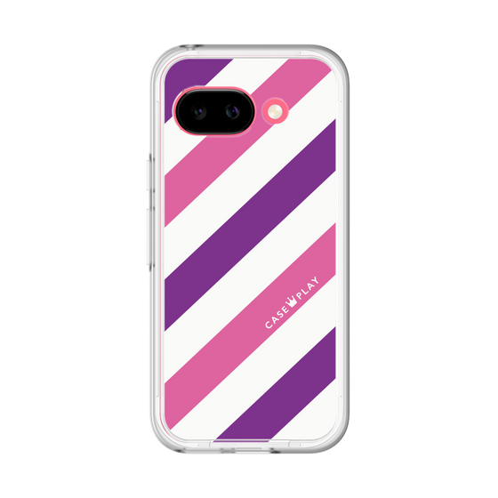 Premium Panel［ Big Stripe - Purple × Pink ］
