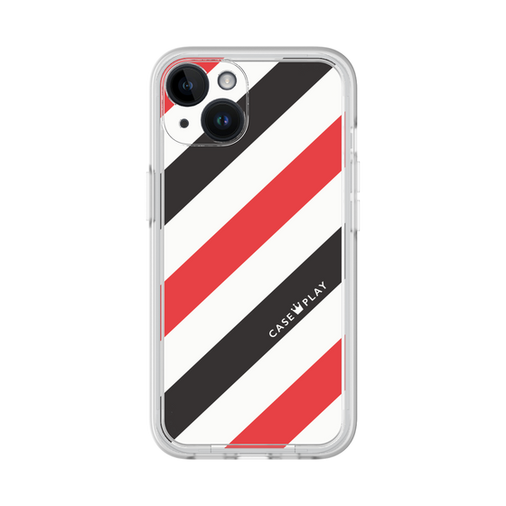 Premium Panel［ Big Stripe - Red × Black ］