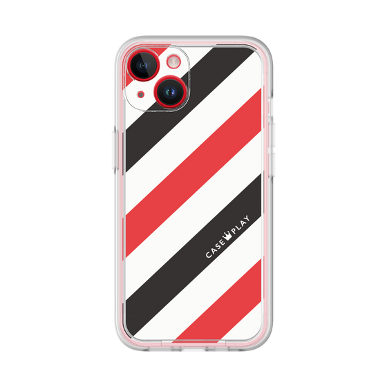 Premium Panel［ Big Stripe - Red × Black ］