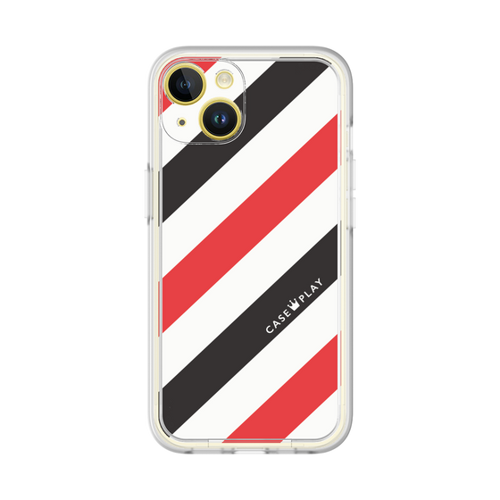 Premium Panel［ Big Stripe - Red × Black ］