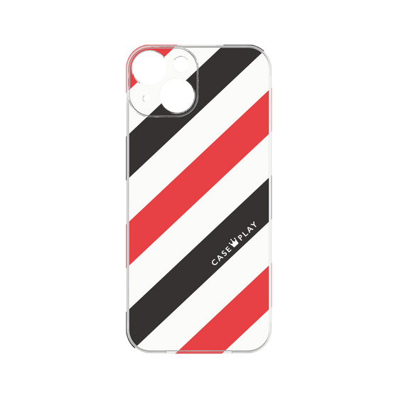 Premium Panel［ Big Stripe - Red × Black ］