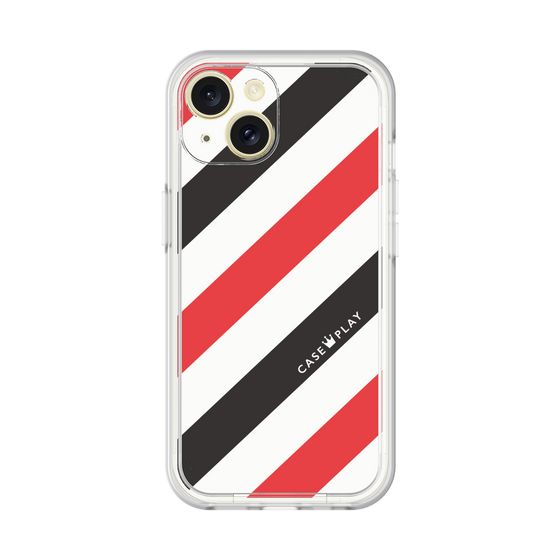 Premium Panel［ Big Stripe - Red × Black ］