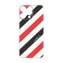 Premium Panel［ Big Stripe - Red × Black ］