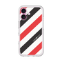 Premium Panel［ Big Stripe - Red × Black ］
