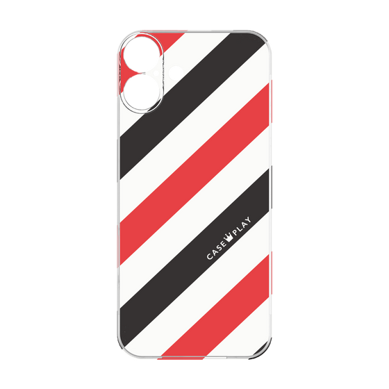 Premium Panel［ Big Stripe - Red × Black ］