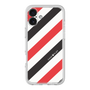 Premium Panel［ Big Stripe - Red × Black ］