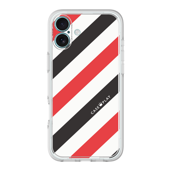 Premium Panel［ Big Stripe - Red × Black ］