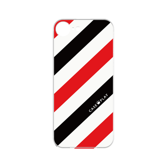 Premium Panel［ Big Stripe - Red × Black ］