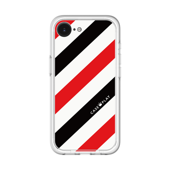 Premium Panel［ Big Stripe - Red × Black ］