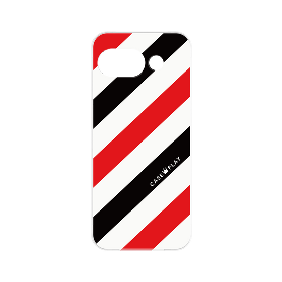 Premium Panel［ Big Stripe - Red × Black ］