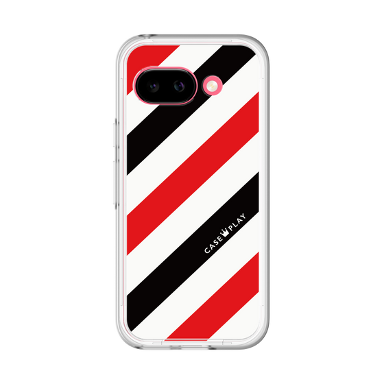 Premium Panel［ Big Stripe - Red × Black ］