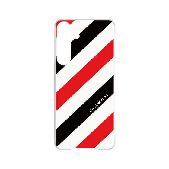 Premium Panel［ Big Stripe - Red × Black ］
