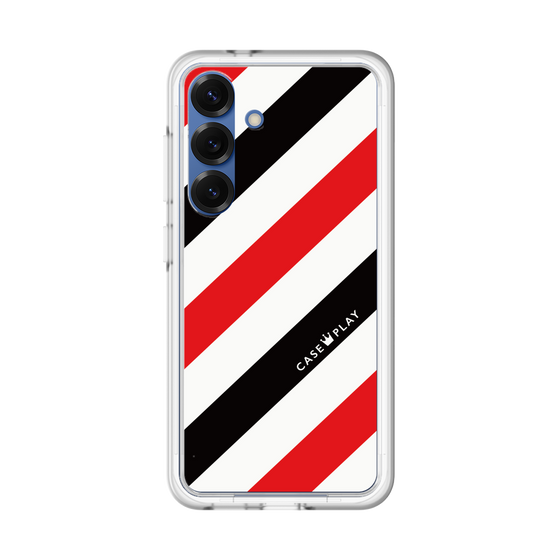 Premium Panel［ Big Stripe - Red × Black ］