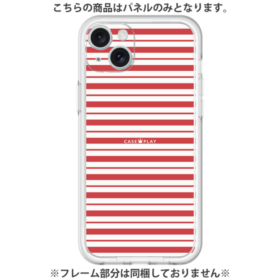 Premium Panel［ Small Border - Red ］