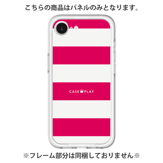 Premium Panel［ Big Border - Pink ］