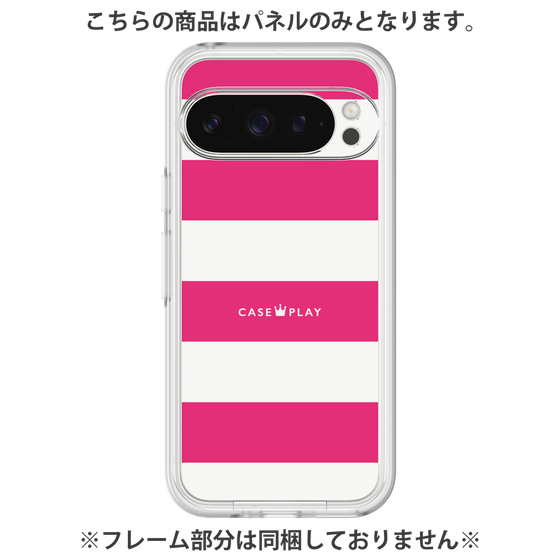 Premium Panel［ Big Border - Pink ］