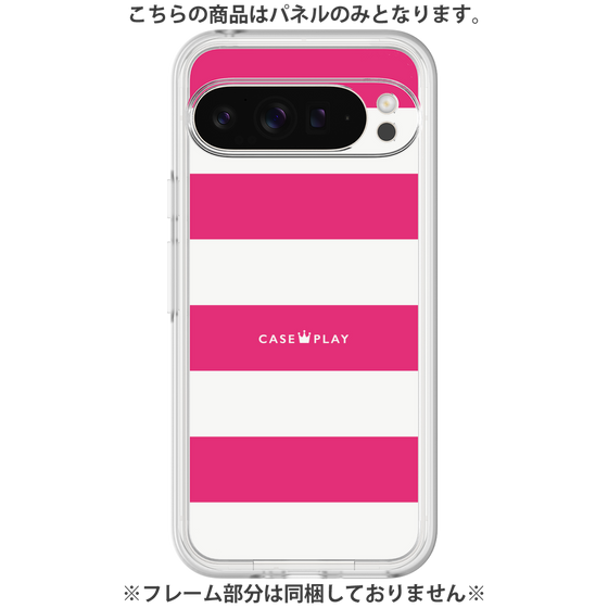 Premium Panel［ Big Border - Pink ］