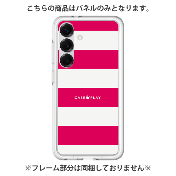 Premium Panel［ Big Border - Pink ］