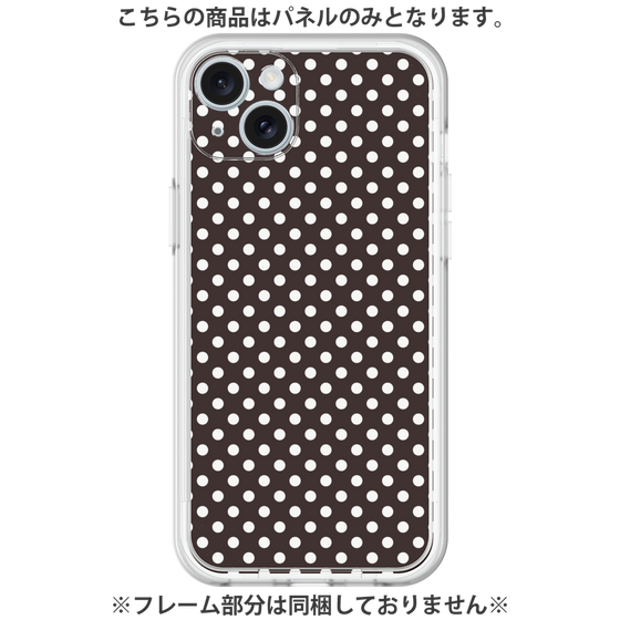 Premium Panel［ Small Dot - Black ］