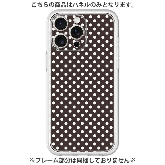 Premium Panel［ Small Dot - Black ］