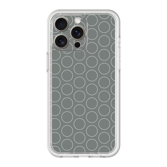 Premium Panel［ Dot Circle - Gray ］