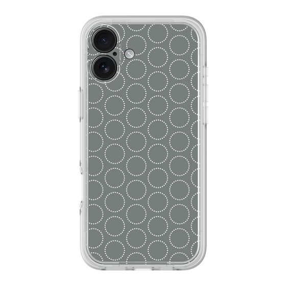 Premium Panel［ Dot Circle - Gray ］