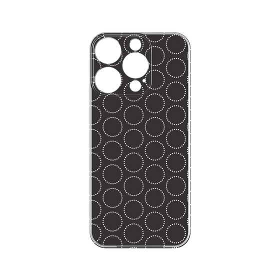 Premium Panel［ Dot Circle - Black ］