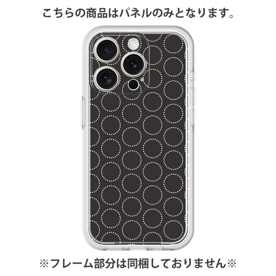 Premium Panel［ Dot Circle - Black ］