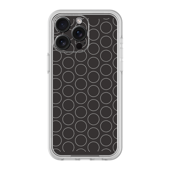 Premium Panel［ Dot Circle - Black ］