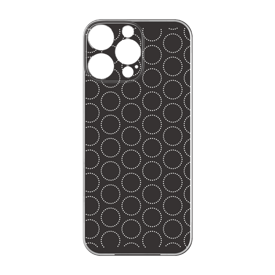 Premium Panel［ Dot Circle - Black ］