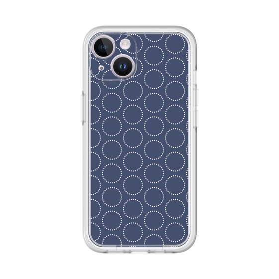 Premium Panel［ Dot Circle - Navy ］