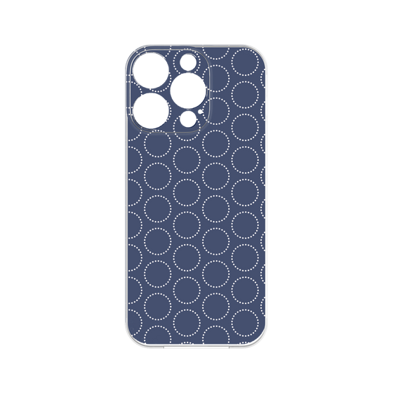 Premium Panel［ Dot Circle - Navy ］