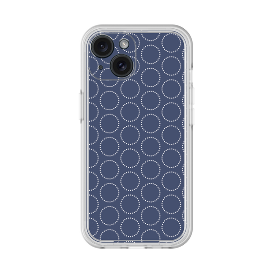 Premium Panel［ Dot Circle - Navy ］