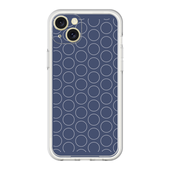 Premium Panel［ Dot Circle - Navy ］
