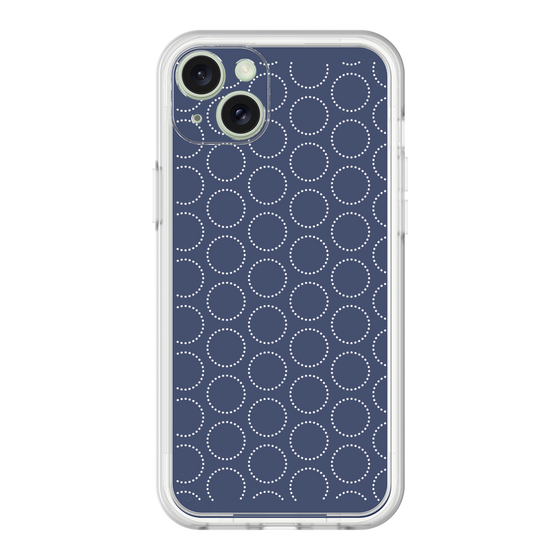Premium Panel［ Dot Circle - Navy ］