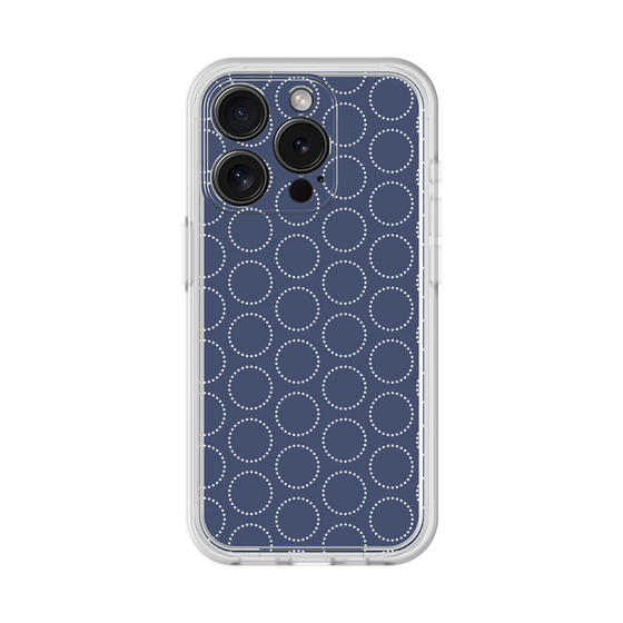 Premium Panel［ Dot Circle - Navy ］