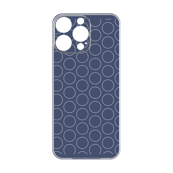 Premium Panel［ Dot Circle - Navy ］
